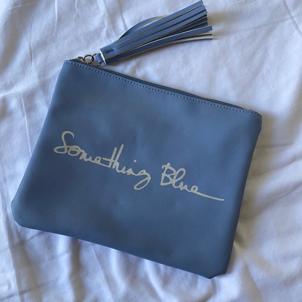 Something blue clutch